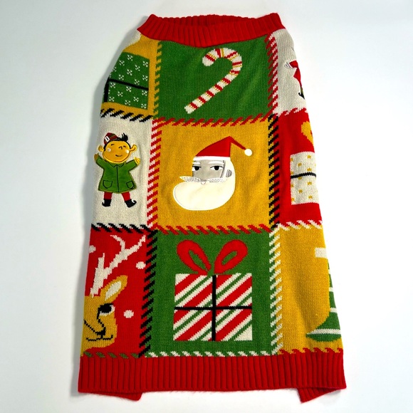 Dog Christmas Sweater - Picture 1 of 9